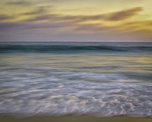 ocean california sunset sand waves unitedstates newportbeach