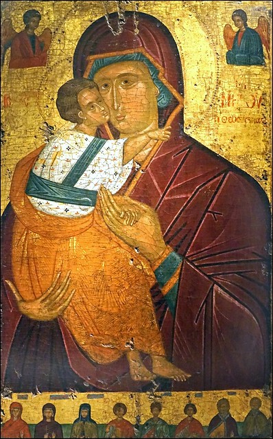 Vierge de Tendresse (musée byzantin et chrétien, Athènes)