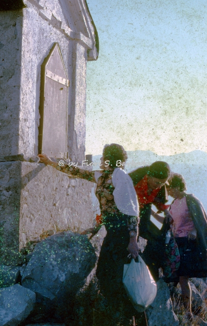 Brienza (PZ), 1975, Festa del Crocifisso.