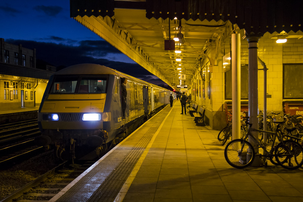 Night time express: Cardiff Central
