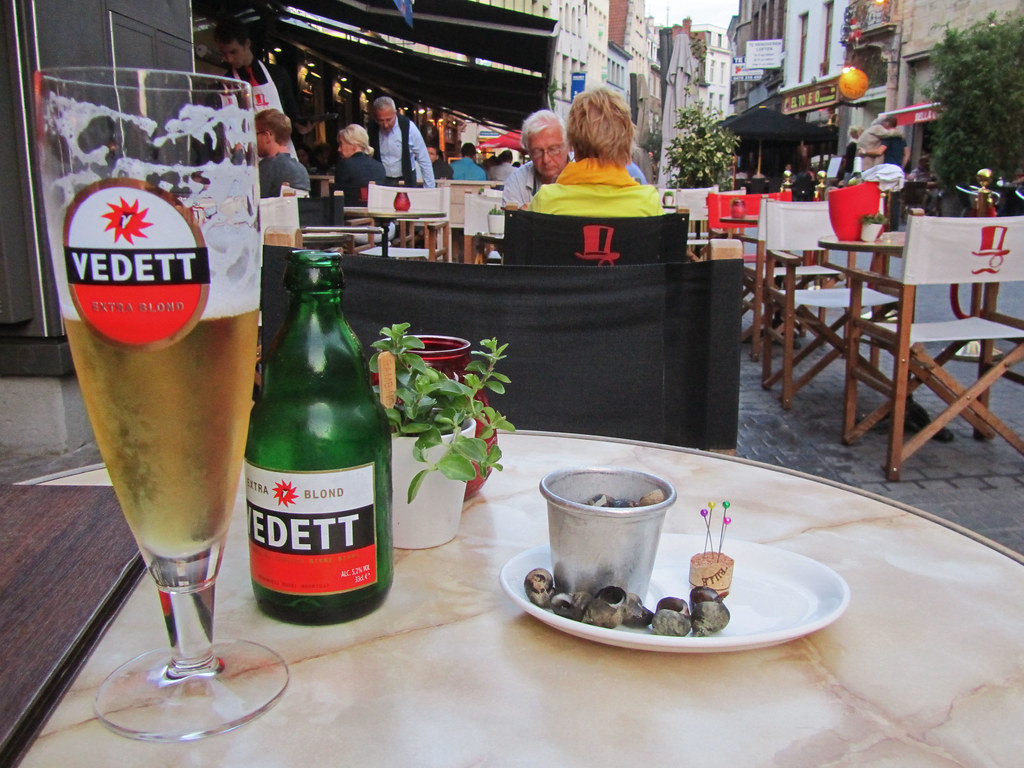 Kust Pech Terminal Vedett / Slakken / Grand Cafe de Rooden Hoed / Antwerpen | Flickr
