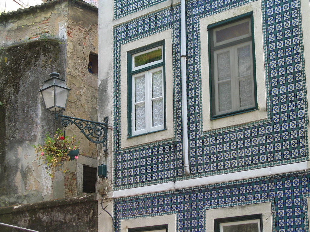 Glazed tiles (Azulejo) in Lisbon