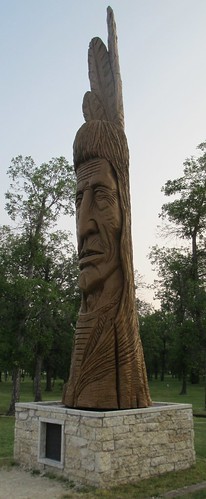 Anishinaabe Indian Monument (Winnipeg Beach, Manitoba) | by courthouselover