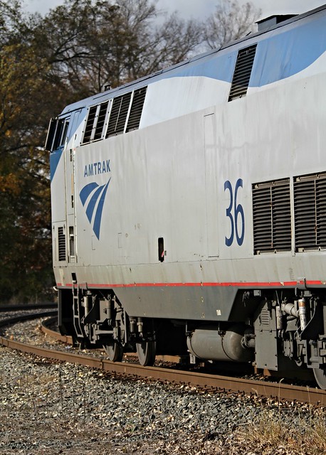 Amtrak 36 at Portage, IN