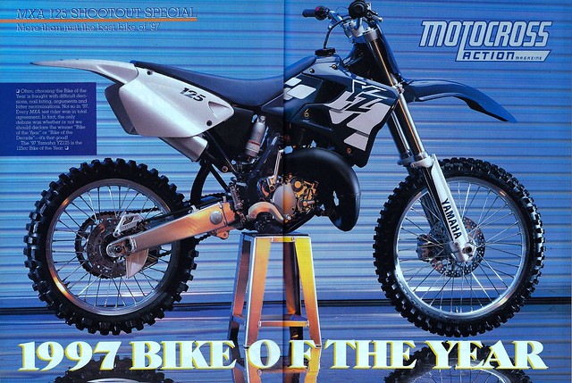 1997 Motrcross Action 125 Bike of the Year Yamaha YZ125