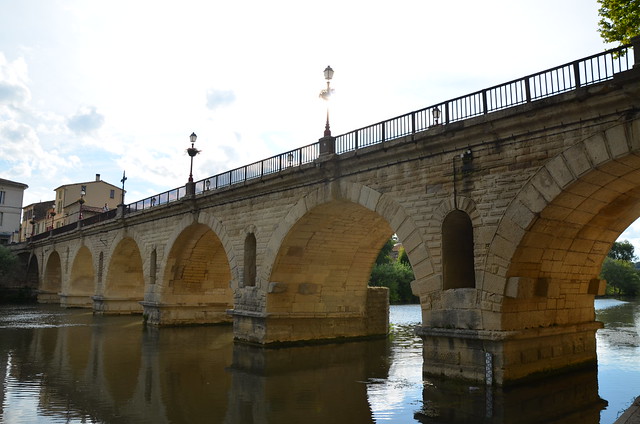 Roman bridge over the river Vidourle built on the instructions of Emperor Tiberius at the start of the 1st century AD, France