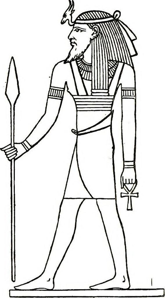 Resheph, the Phoenician god associated with plagues, storms, and ...