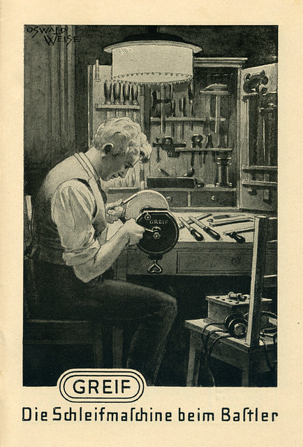 Werbeheftchen für Greif Schleifmaschinen, Bild 10