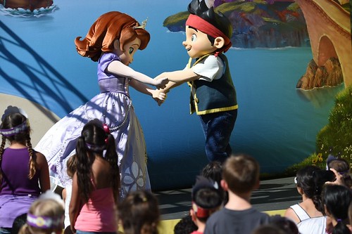 Disney Junior's "Pirate and Princess: Power of Doing Good" Los Angeles tour stopped outside of Pasadena’s Kidspace Children’s Museum, Friday August 15.