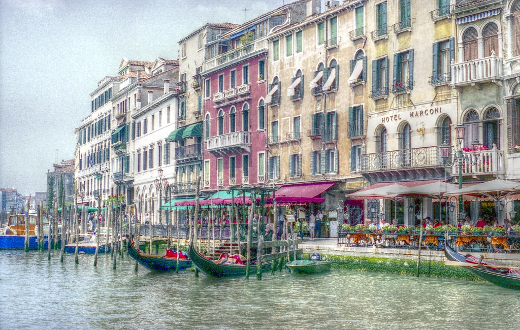 Hotel Marconi Venice: HDR (from single jpg) - 35mm SLR Film