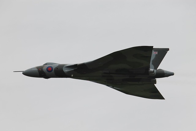 Vulcan XH558 at Duxford