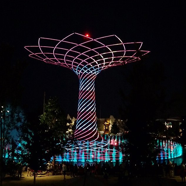 L'Albero della Vita. EXPO2015 - 20150706_215835 #expo #alberodellavita #Flickrapp #milano #milan #igersmilano #expo2015 #tree