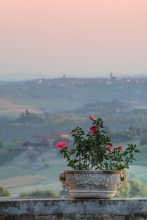 Monferrato at dusk