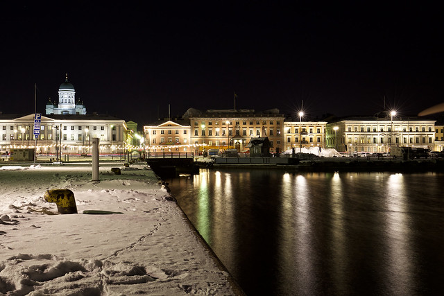 Helsinki by Night, Market Square