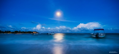 moon beach mexico nikon yucatan moonlight rivieramaya akumal mayanriviera d800 quintanaroo pixamundo