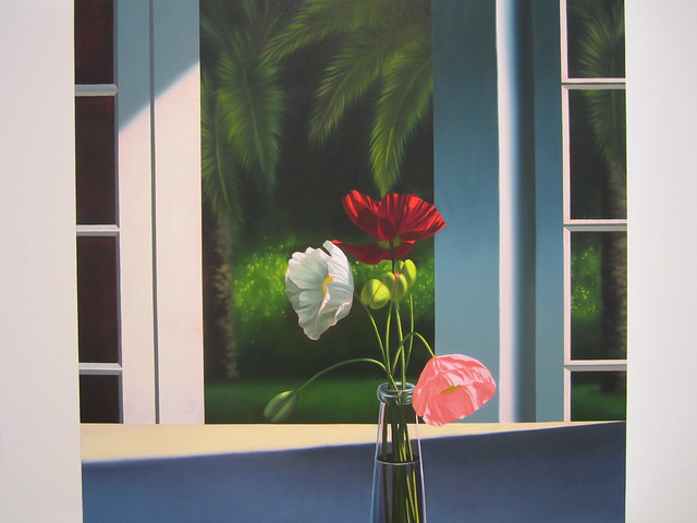 Bruce Cohen 'Untitled with Poppies in Interior'