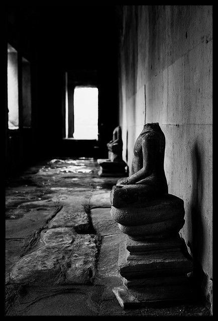 Buddha statue In Angkor Wat