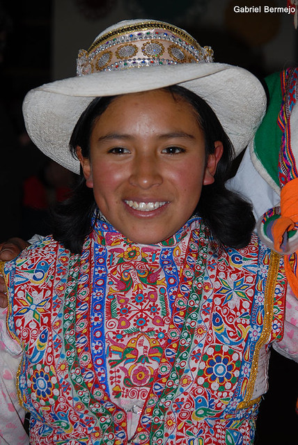 Retrato de una bailarina peruana