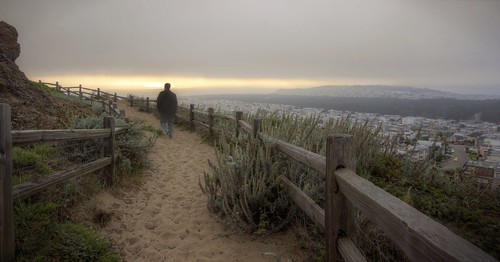 sanfrancisco california park sunset sand raw day hiking path hdr grandviewpark 2xp fav100 nex6 selp1650