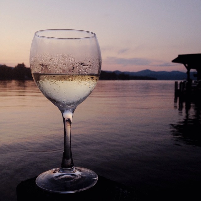 Cheers to Your Early Weekend! #ctyw #lakegeorge #chillaxin