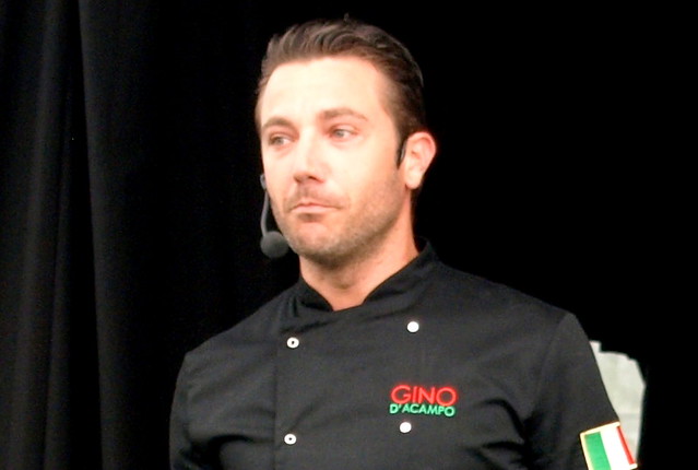 Chef Gino D'Acampo at Bolton Food Festival 2014