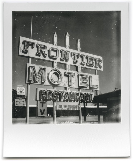 route 66 / frontier motel. truxton, az. 2015.