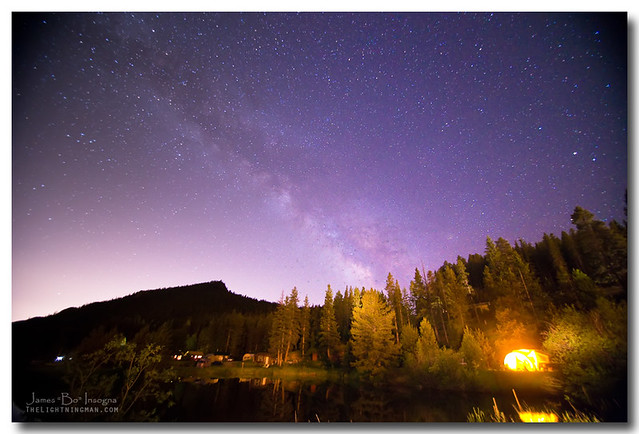Colorado Rocky Mountain Milky Way View