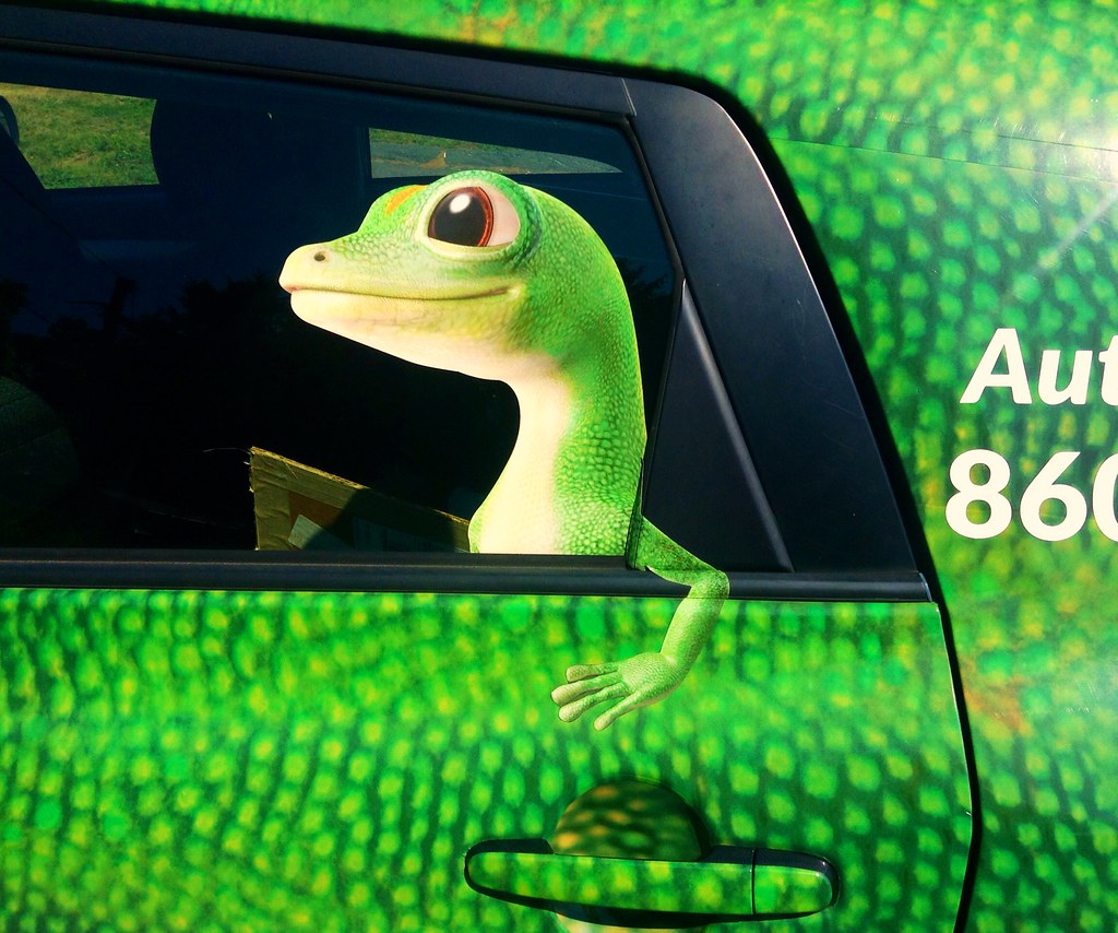 Geico Insurance Gecko Car