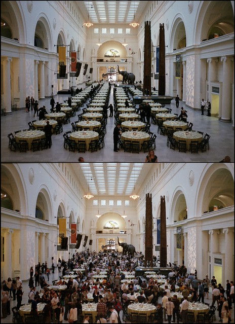 Dinner in the Field Museum