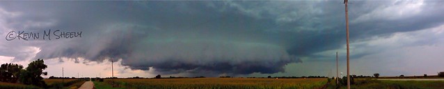 Supercell Thunderstorm Cortland Nebraska 08/31/2014