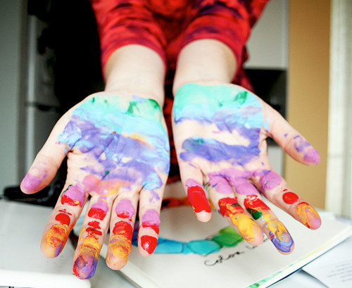Artistic creation showcasing a variety of monochromatic shades