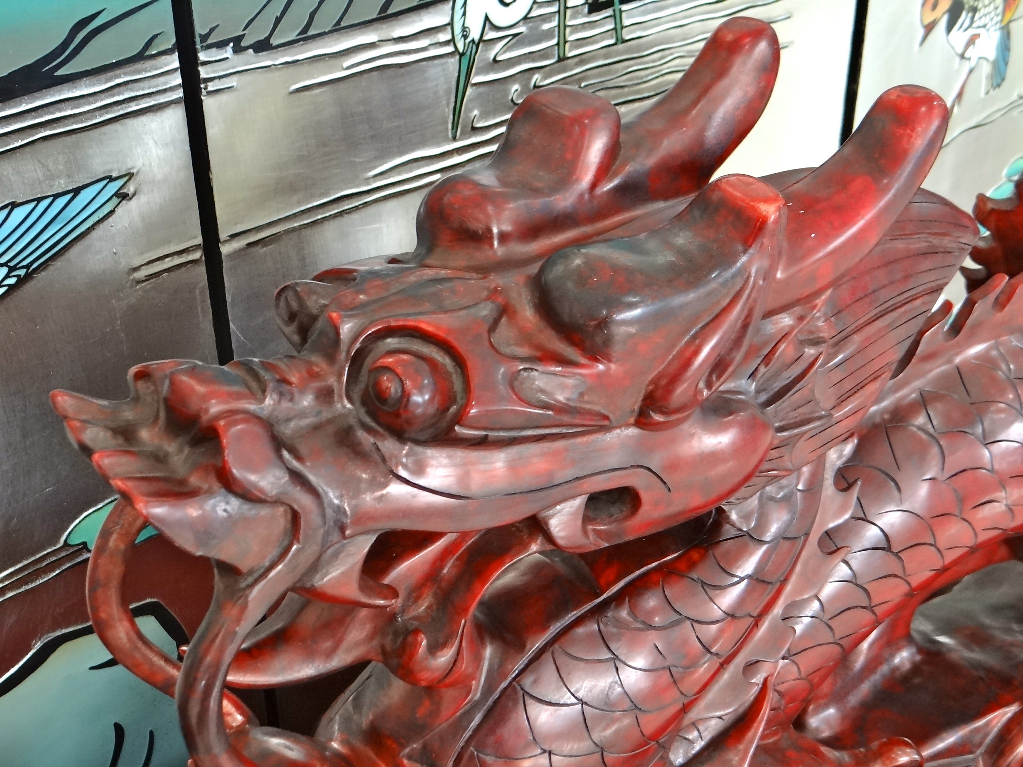 Jade Dragon Sculpture @ Jade Factory