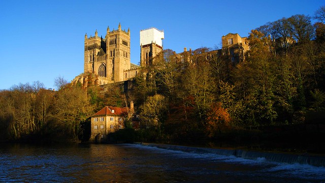 Durham Cathedral & Mill on the river wear