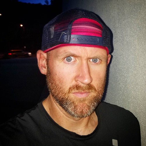 I ran with Jose tonight. So no smile was allowed for my prerun selfie, right @runwlove? #runnerslanefamily | by jrmitch85