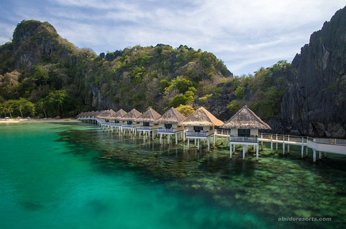 Apulit Island - Water Cottages