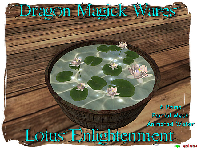 Dragon Magick Wares Lotus Enlightenment