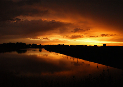 holland water zonsondergang sundown nederland thenetherlands eveningsky noordbrabant teteringen avondlucht kelskphotography