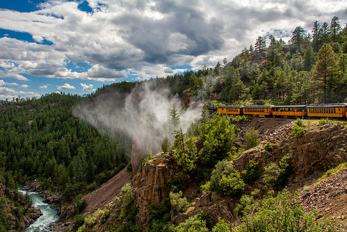 mountains forest train river nikon colorado silverton durango d7100