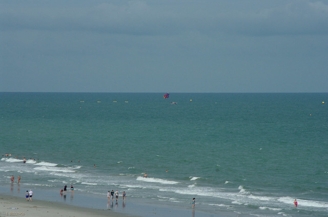 Second view of Myrtle Beach from balcony in 2012