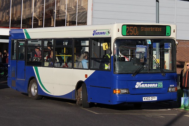 Hansons Transbus Dart SLF/Transbus Pointer 0034 (KV03 ZFY)