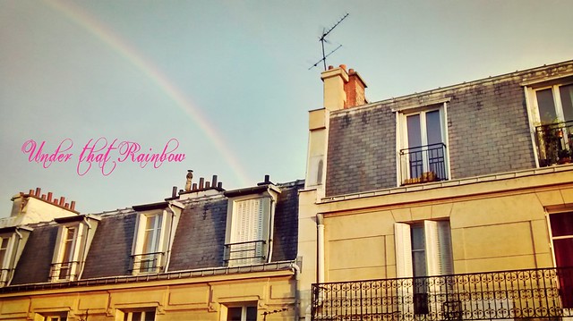 Under that Rainbow in Rue Chanzy - PARIS 11e