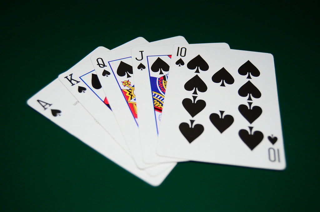 Royal Flush - Spades | The most valuable cards of the suit o… | Flickr