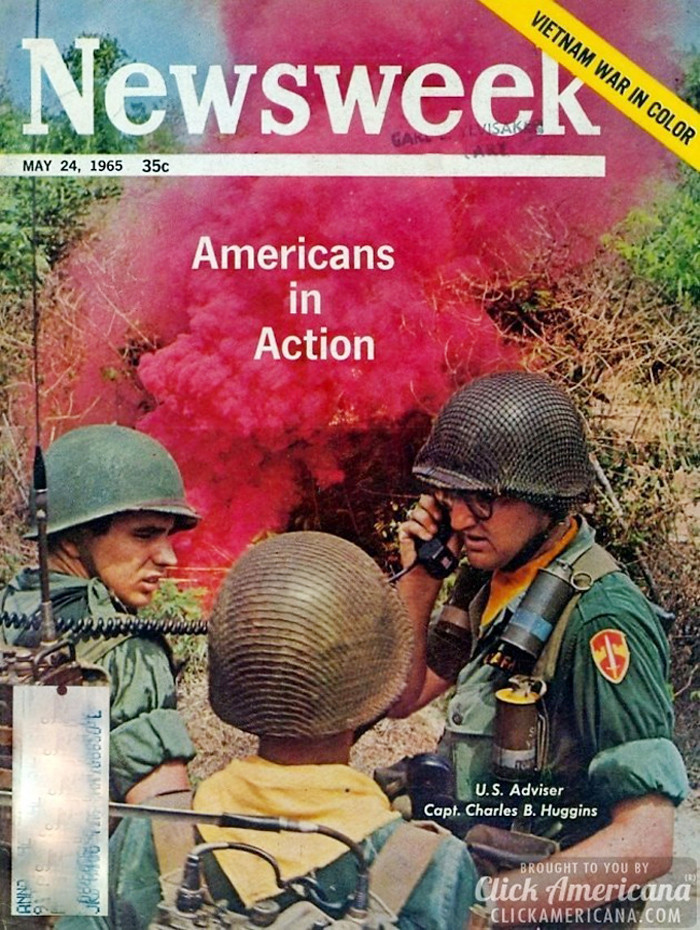 Newsweek, 05-24-1965 - Americans in action - Vietnam War in color