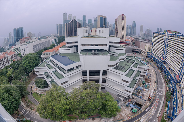 Subordinate Court of Singapore (Fisheye View)
