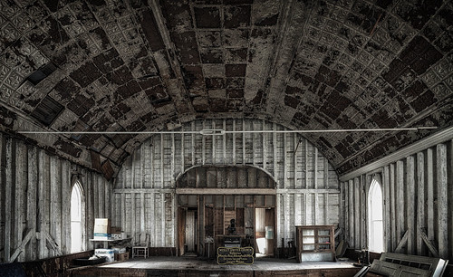 Abandoned Church, Gabarus, Cape Breton | by photoanalysis