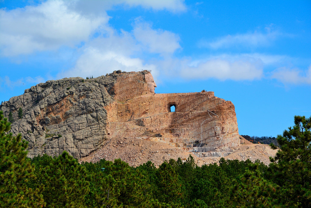 Crazy Horse Monument work in progress
