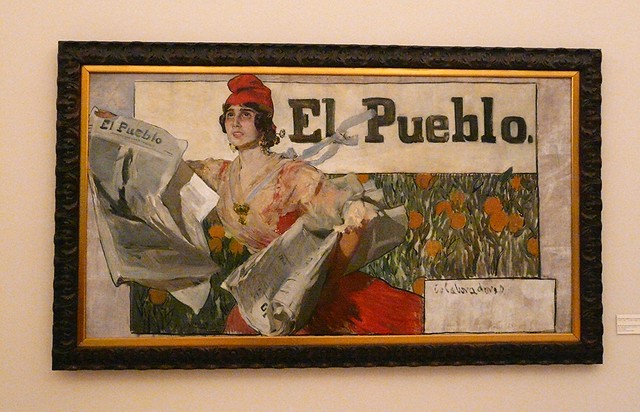El Pueblo, diario republicano dirigido por Vicente Blasco Ibáñez - Joaquín Sorolla