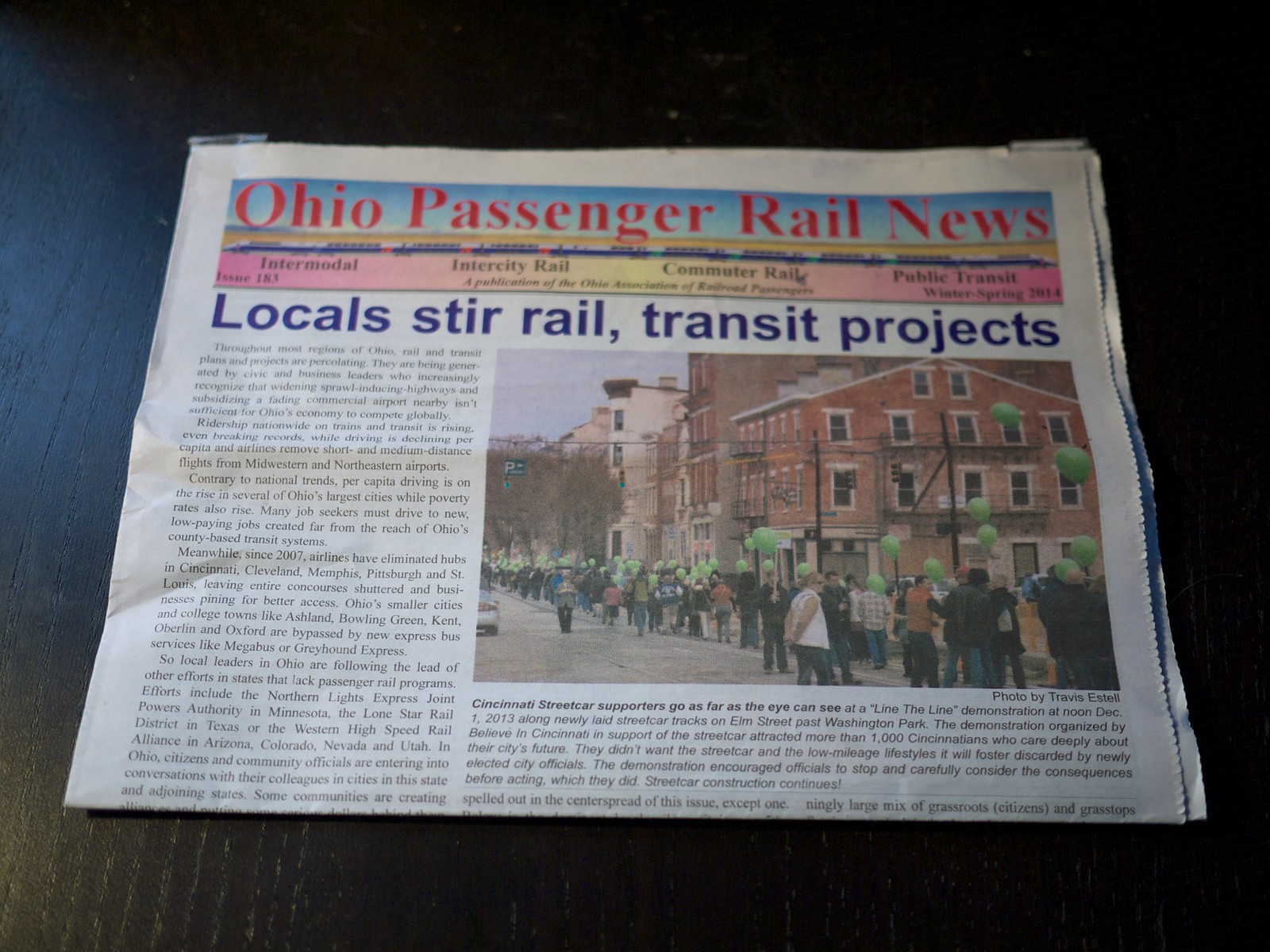 Ohio Passenger Rail News