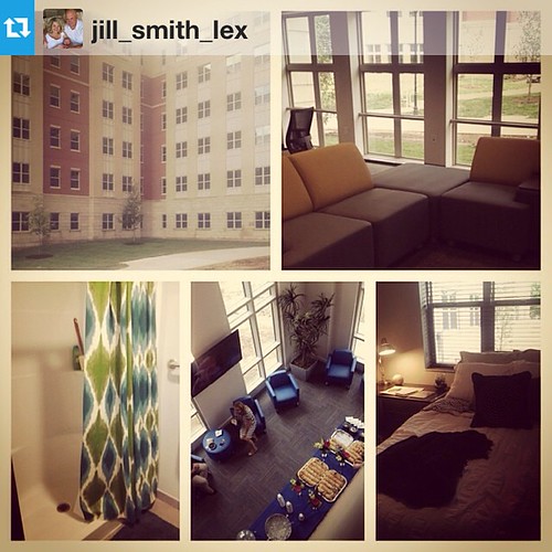 We're ready for the next influx of Wildcats on campus this week. Here's a look inside Champions Court. #Repost from @jill_smith_lex with @repostapp  ---  Inside the new #ChampionsCourt residence hall. Awesome space for @universityofky students! #noshowers