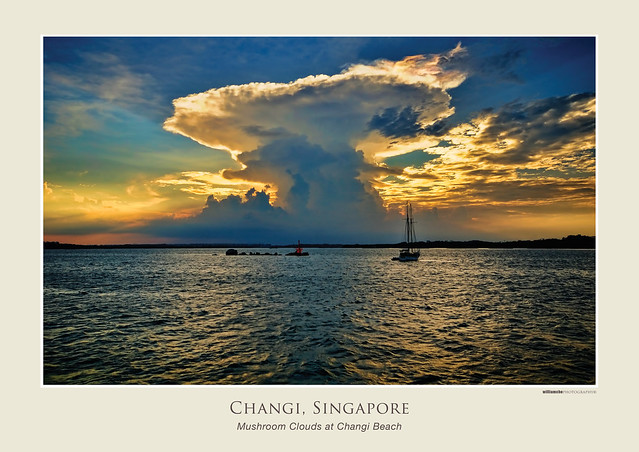 Mushroom Clouds sighted at Changi...